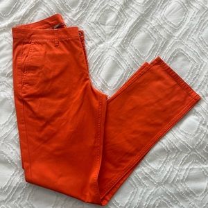 Men’s Orange Bonobos Pants 31x32